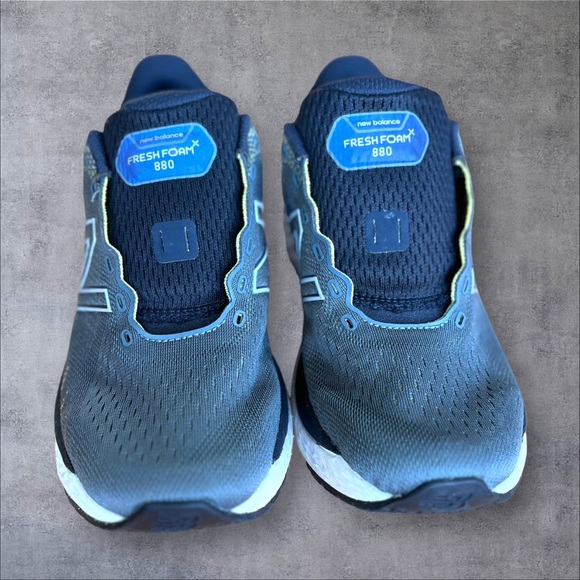 New Balance Ocean Gray/Yellow Sneakers Sz 8.5 D - Picture 15 of 16